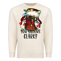 Sandshell you serious clark Christmas vacation rooster Premium Sweatshirt - Jasminsmagicworld