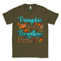 Army Green pumpkin spice everything nice Classic Tee - HRA Design Shop