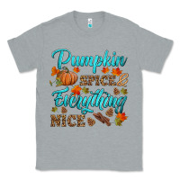 Heather Grey pumpkin spice everything nice Classic Tee - HRA Design Shop