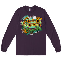 Plum washingTon State Map Long Sleeve Tee - RanaPortraitStore