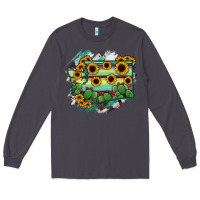 Smoke washingTon State Map Long Sleeve Tee - RanaPortraitStore