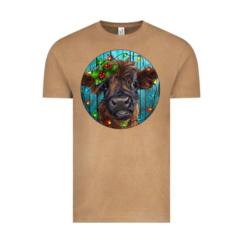 Calf Christmas Vintage Tee by RanaPortraitStore | Teevron