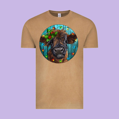 Vintage Tee Calf Christmas