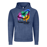 Vintage Denim transformada por dios Vintage Hoodie - JahusDesignShop
