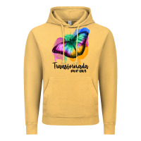 Vintage Mustard transformada por dios Vintage Hoodie - JahusDesignShop