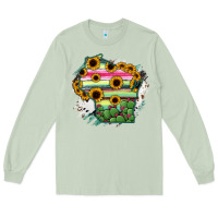 Matcha Wisconsin State Map Long Sleeve Tee - RanaPortraitStore