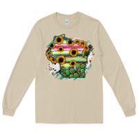 Mushroom Wisconsin State Map Long Sleeve Tee - RanaPortraitStore