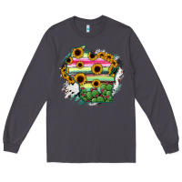 Smoke Wisconsin State Map Long Sleeve Tee - RanaPortraitStore