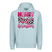 Blue Mist heart breaker Premium Hoodie - MaliasSmallBusiness