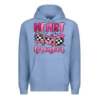 Colony Blue heart breaker Premium Hoodie - MaliasSmallBusiness