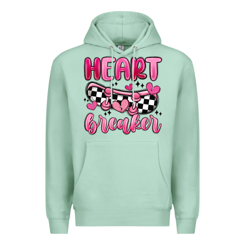 Heart Breaker Premium Hoodie by MaliasSmallBusiness | Teevron