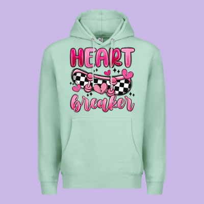 Heart Breaker Premium Hoodie Designed By Maliassmallbusiness