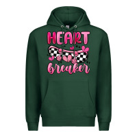 Sports Green heart breaker Premium Hoodie - MaliasSmallBusiness