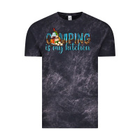 Cloud Black camping is my kitchen with wine Vintage Tee - texasbilliewilder