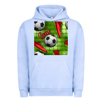 Pigment Grape Ice soccer shoes goal seamless pattern Urban Hoodie - BundleAndBundleShop