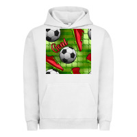 Pigment Lunar Rock soccer shoes goal seamless pattern Urban Hoodie - BundleAndBundleShop