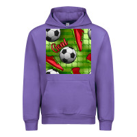 Tulip soccer shoes goal seamless pattern Urban Hoodie - BundleAndBundleShop