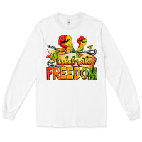White We are black history juneteenth Long Sleeve Tee - Zillion Design Studio