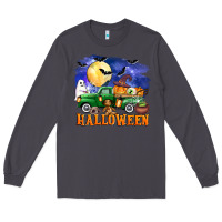 Smoke halloween truck Long Sleeve Tee - AdoDesignShop