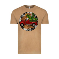 Vintage Camel Farm Truck Christmas Vintage Tee - RanaPortraitStore