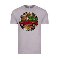 Vintage Zinc Farm Truck Christmas Vintage Tee - RanaPortraitStore