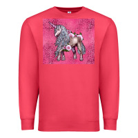 Cardinal unicorn Premium Sweatshirt - LillyAllenDesigns