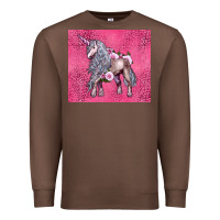 Chestnut unicorn Premium Sweatshirt - LillyAllenDesigns