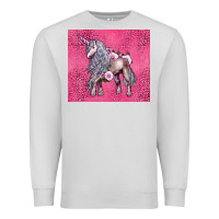 Dove Grey unicorn Premium Sweatshirt - LillyAllenDesigns