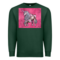 Sports Green unicorn Premium Sweatshirt - LillyAllenDesigns