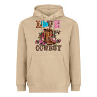 Mushroom valentines day love my cowboy Heavyweight Hoodie - AdoDesignShop