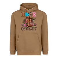 Toasted Coconut valentines day love my cowboy Heavyweight Hoodie - AdoDesignShop