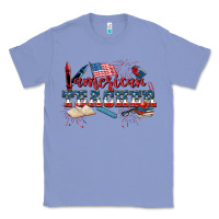 Colony Blue American Teacher 4th of July Classic Tee - CowGirlArtShop