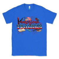 True Royal American Teacher 4th of July Classic Tee - CowGirlArtShop