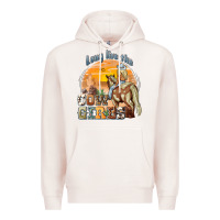 Pale Pink long live the cowgirls Premium Hoodie - NancyCooperArtShop