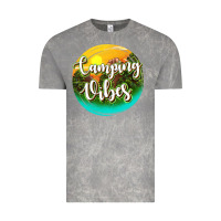 Cloud Rock camping vibes Vintage Tee - texasbilliewilder