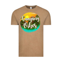 Vintage Coffee camping vibes Vintage Tee - texasbilliewilder