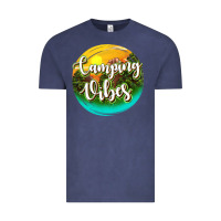 Vintage Denim camping vibes Vintage Tee - texasbilliewilder