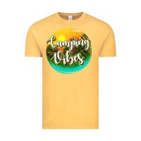 Vintage Mustard camping vibes Vintage Tee - texasbilliewilder