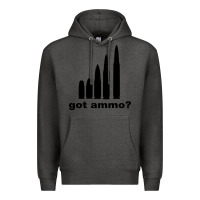Charcoal Heather Got Ammo Premium Hoodie - Bettercallsaul