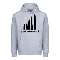 Heather Grey Got Ammo Premium Hoodie - Bettercallsaul