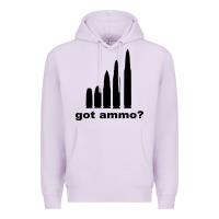Lilac Got Ammo Premium Hoodie - Bettercallsaul