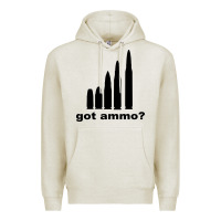 Oatmeal Heather Got Ammo Premium Hoodie - Bettercallsaul