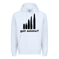 White Got Ammo Premium Hoodie - Bettercallsaul