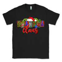 Black Christmas Grandma Claus Classic Tee - FaDigitalArtStudio