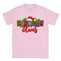 Bubblegum Pink Christmas Grandma Claus Classic Tee - FaDigitalArtStudio