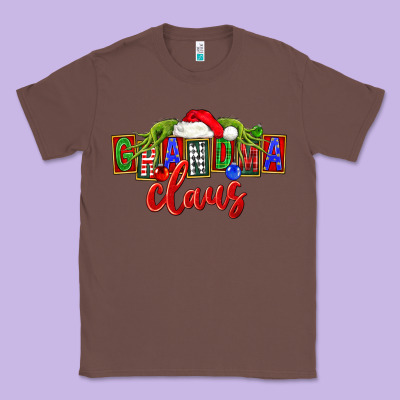Christmas Grandma Claus Classic Tee Designed By Fadigitalartstudio
