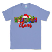 Colony Blue Christmas Grandma Claus Classic Tee - FaDigitalArtStudio