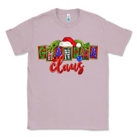 Lilac Christmas Grandma Claus Classic Tee - FaDigitalArtStudio