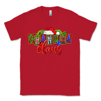 Red Christmas Grandma Claus Classic Tee - FaDigitalArtStudio