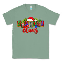 Sage Christmas Grandma Claus Classic Tee - FaDigitalArtStudio